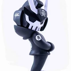 MEGA TEQ 63 Black - 12.5 Inch Medium Art Figure By Martian Toys X Quiccs