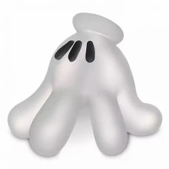 Swarovski Mickey Hand Blown Frosted Crystal Lux Sculpture By Arribas Brothers X Disney