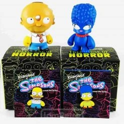 Homer & Marge Mini's + Enamel Pins Bundle Pack - Simpsons X Kidrobot