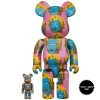 Medicom Toys Marilyn Monroe - Andy Warhol 400% + 100% Combo Bearbrick By Medicom