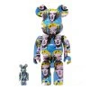 Medicom Toys Andy Warhol Marilyn Monroe 400% + 100% Combo Bearbrick By Medicom Toy