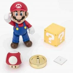 IAMRETRO Mario Super Mario Bros Action Figure By Bandai - Tamashii Nations S.H. Figuarts