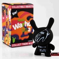 IAMRETRO Mark Of The Beast 3" Mini Figure - Andy Warhol Dunny Series 2 By Kidrobot