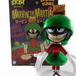 IAMRETRO Marvin The Martian Grin - Holiday Metallic Exclusive Version - Ron English