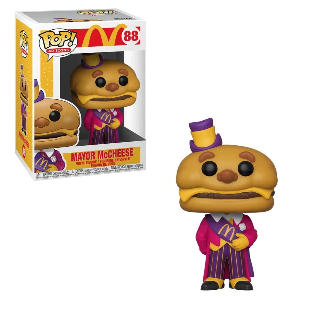 Mayor McCheese Ad Icons - McDonald's Funko POP