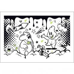 Kidrobot Mayumi Giclee Art Print 13x19 Signed By Sket-One