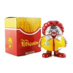 Metallic OG MC Supersized 3-inch Mini FIgure - By Ron English Popaganda Mindstyle