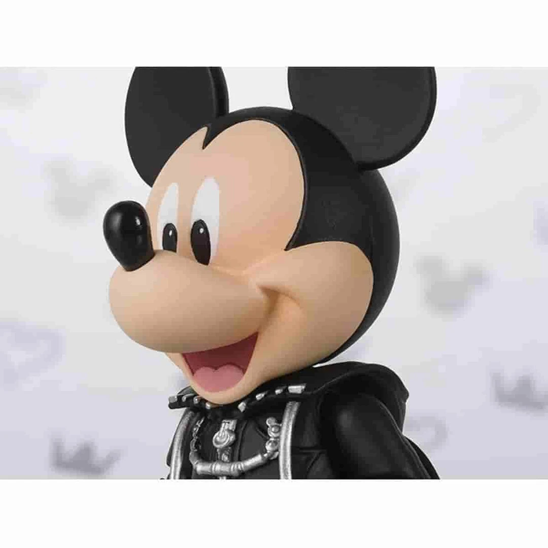 King Mickey Kingdom Hearts II Action Figure By Bandai - Tamashii Nations S.H. Figuarts