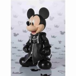 King Mickey Kingdom Hearts II Action Figure By Bandai - Tamashii Nations S.H. Figuarts