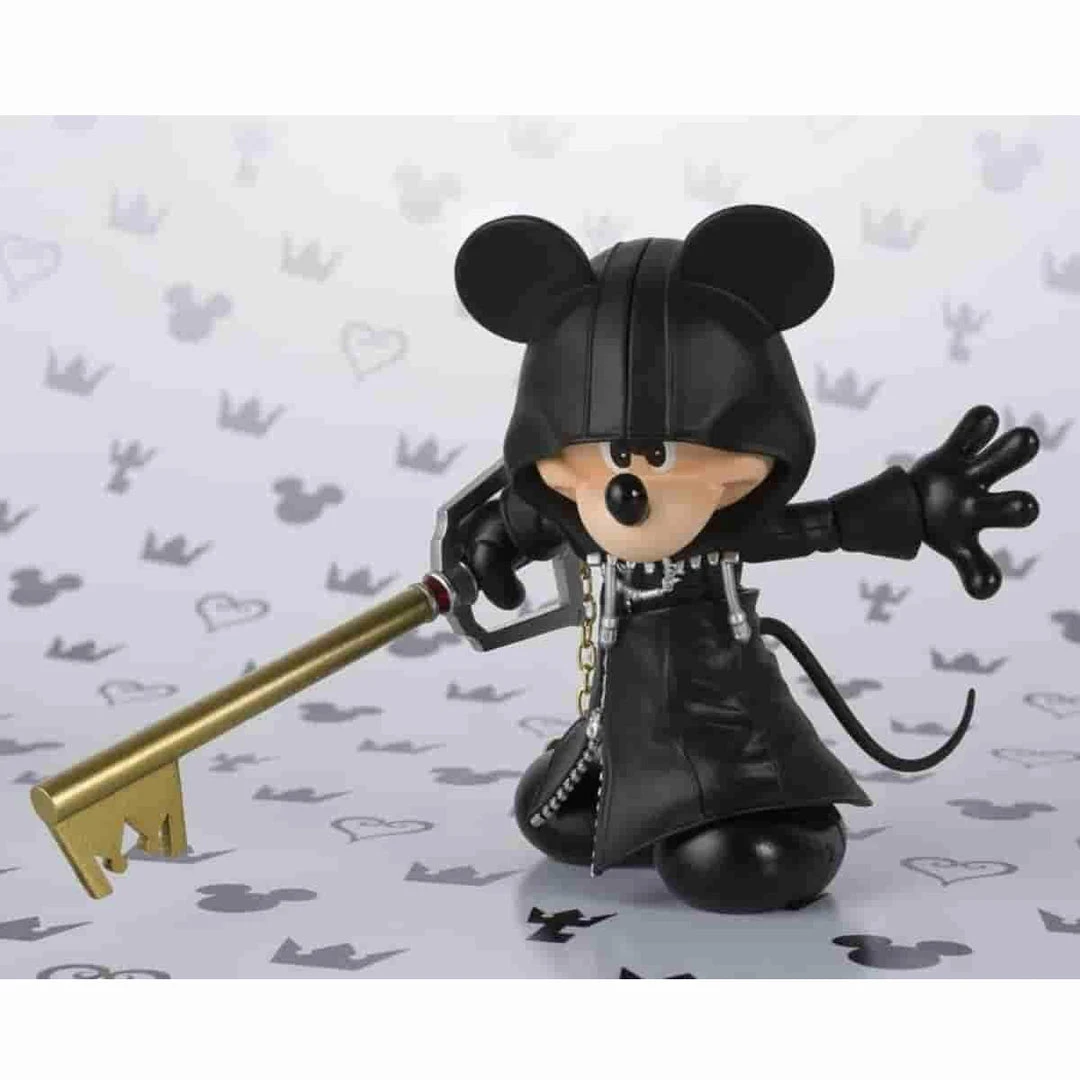 King Mickey Kingdom Hearts II Action Figure By Bandai - Tamashii Nations S.H. Figuarts