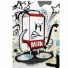 Sket One Sket_One Milk Carton Hood Goods Signed Art Print 19 X 13 By Sket-One