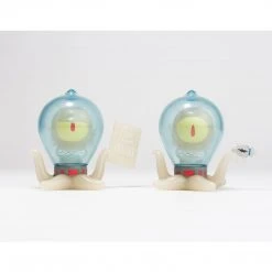 Kang & Kodos GID Mini Figure + GID Pin Set Simpsons Kidrobot IamRetro Exclusive