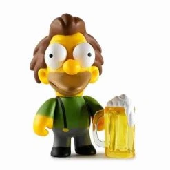 Moe's Tavern The Simpsons Mini Series Sealed Display Case Of 24 Pcs By Kidrobot