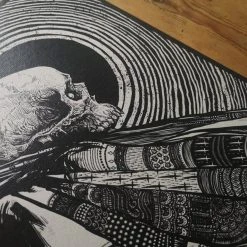 'Monk' Signed Lithograph Print By Godmachine God Machine