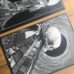 'Monk' Signed Lithograph Print By Godmachine God Machine