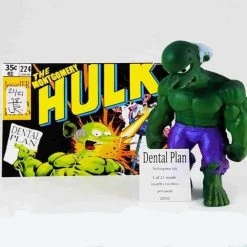 Jesse JFR The Simpsons The Montgomery Hulk 3.5" Resin Bootleg Figure By JesseJFR X IamRetro