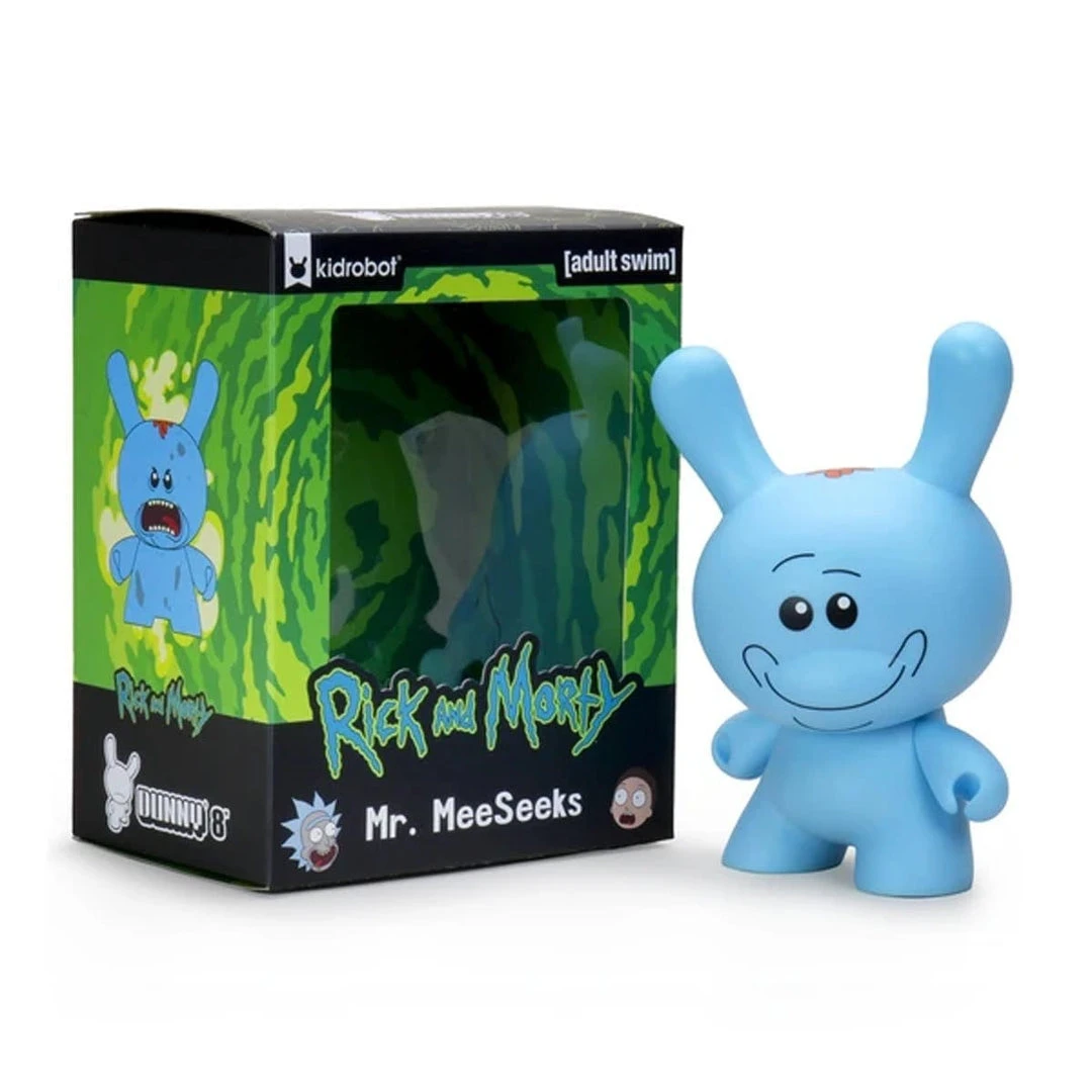Mr Meeseeks 8" Dunny Rick And Morty By Kidrobot