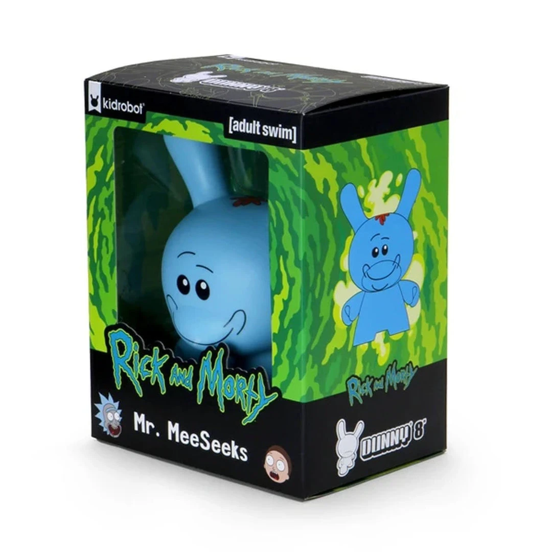 Mr Meeseeks 8" Dunny Rick And Morty By Kidrobot