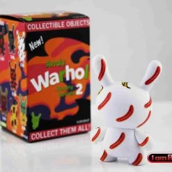 Banana Pattern 3" Mini Figure - Andy Warhol Dunny Mini Series 2 By Kidrobot