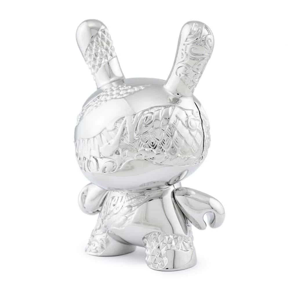 New Money Metal 5 Inch Dunny By Tristan Eaton X Kidrobot