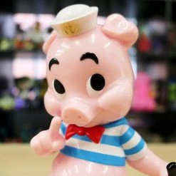 OG Piggums Sofubi By Frank Kozik X Black Book Toy