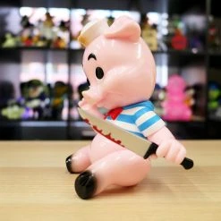 OG Piggums Sofubi By Frank Kozik X Black Book Toy