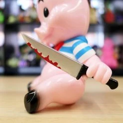 OG Piggums Sofubi By Frank Kozik X Black Book Toy