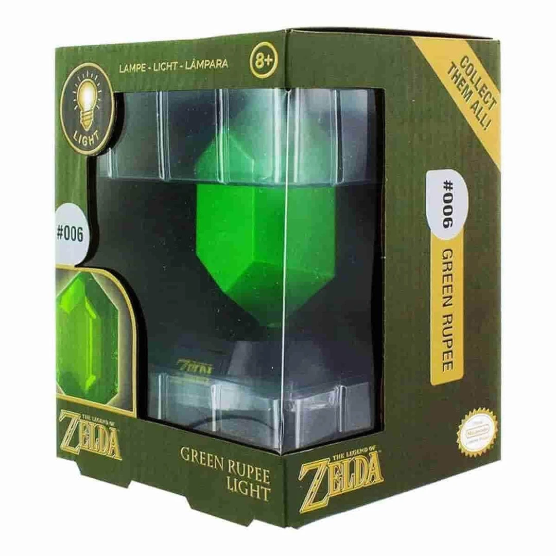 Green Rupee 3D Light - The Legend Of Zelda - Nintendo