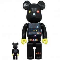 Pac-Man 400% + 100% Bearbrick By Medicom Toys