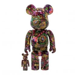 Medicom Toys Paisley 400% + 100% Bearbrick By Medicom