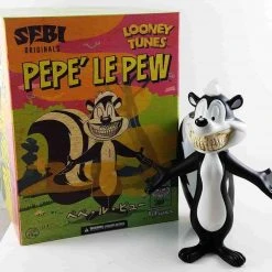 Pepe Le Pew Grin Medium Soft Vinyl Art Figure By Ron English Popaganda