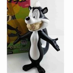 Pepe Le Pew Grin Medium Soft Vinyl Art Figure By Ron English Popaganda