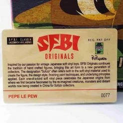 Pepe Le Pew Grin Medium Soft Vinyl Art Figure By Ron English Popaganda