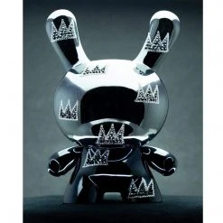 IamRetro.com Crystal Legacy 8" Dunny By Jean Michel Basquiat X Kidrobot Embellished With Swarovski® Crystals