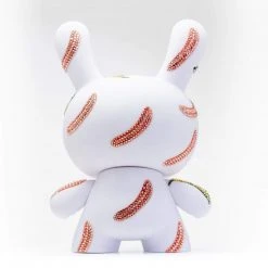 Kidrobot Andy Warhol Crystal Banana Masterpiece Dunny Embellished With Crystals From Swarovski®