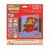 Nintendo Super Mario Bros. Nintndo NES Pixel Craft 8-bit Art Magnet Set 8 Designs