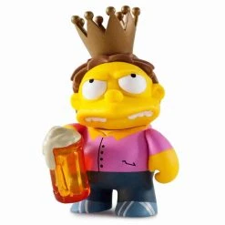 The Simpsons Plow King Barney Simpsons 25th Anniversary Vinyl Mini Series By Kidrobot
