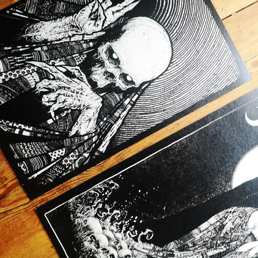 God Machine 'Prey' Signed Lithograph Print By Godmachine