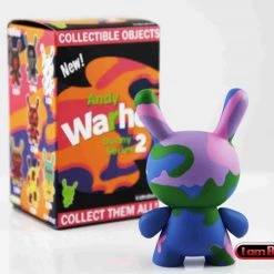 Camo 3" Mini Figure - Andy Warhol Dunny Series 2 By Kidrobot