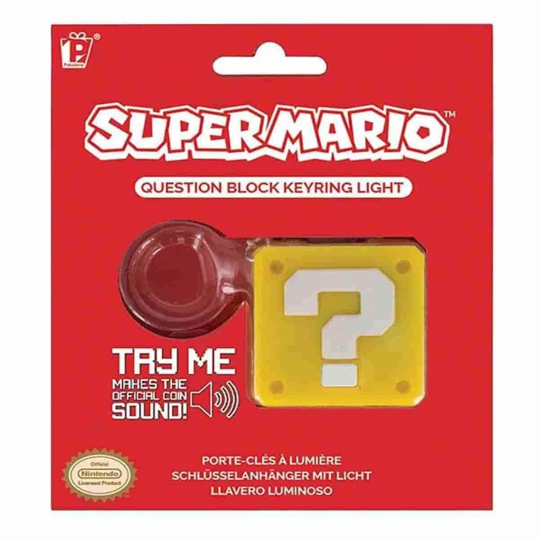 Nintendo NES Super Mario Bros. Question Block Keychain