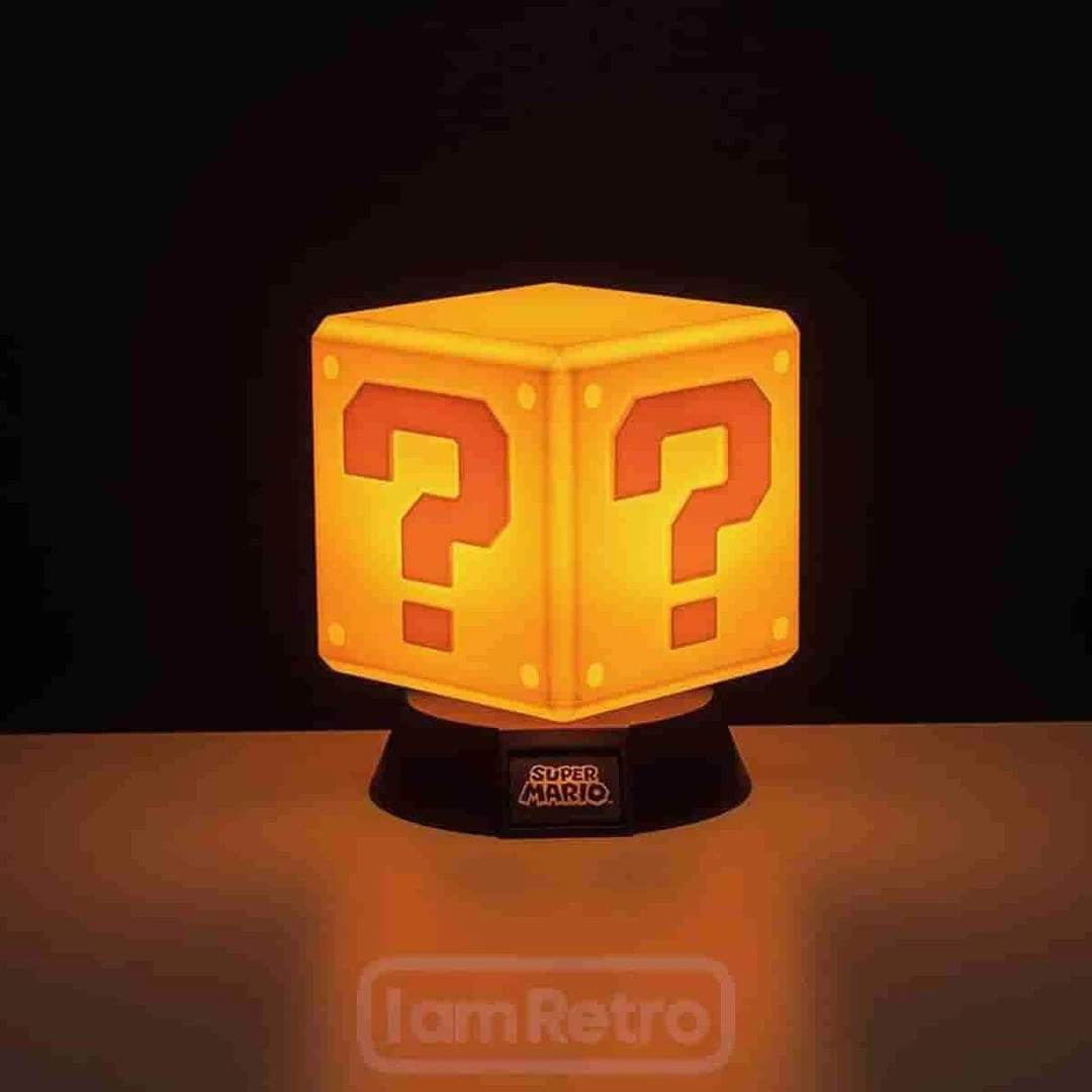 Super Mario Bros Super Mario: Question Block Light Officially Licensed Nintendo Merchandise