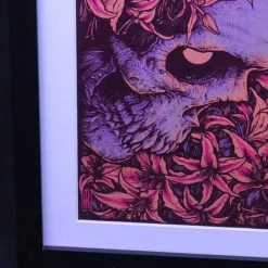 'Rest In Peaces' Signed Lithograph Print By Godmachine God Machine