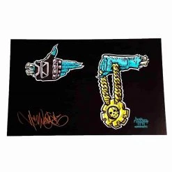 Run The Jewels 11x17 Art Print Print Signed By Jesse Hernandez (Urban Aztec)