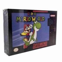 Nintendo SNES Super Mario World Luminart Wall Light Box Art Super Mario Bros