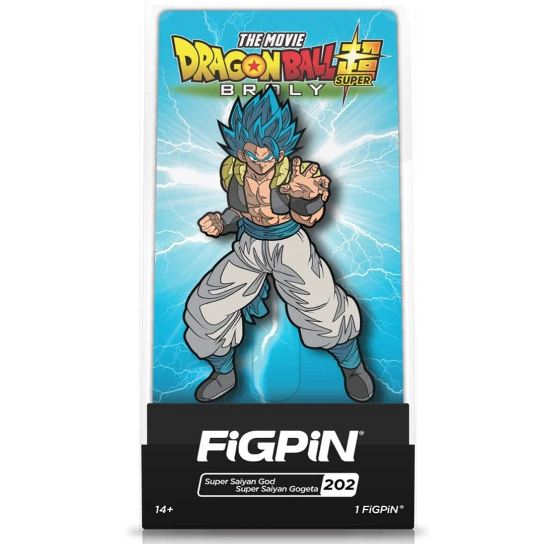 IamRetro.com Super Saiyan God Super Saiyan Gogeta #202 Dragon Ball Broly Movie By FigPin