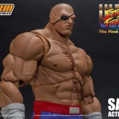 IamRetro.com Sagat Street Fighter II 1/12 Scale Action Figure By Storm Collectibles