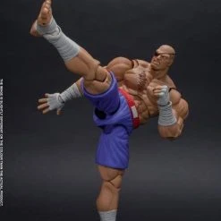 IamRetro.com Sagat Street Fighter II 1/12 Scale Action Figure By Storm Collectibles