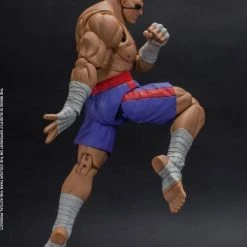 IamRetro.com Sagat Street Fighter II 1/12 Scale Action Figure By Storm Collectibles