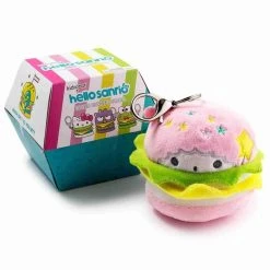 Hello Sanrio Burger Charms Plush Blind Boxes By Kidrobot