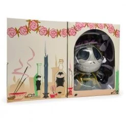 Green Santa Muerte 8-inch Dunny Designer Con Exclusive Kidrobot